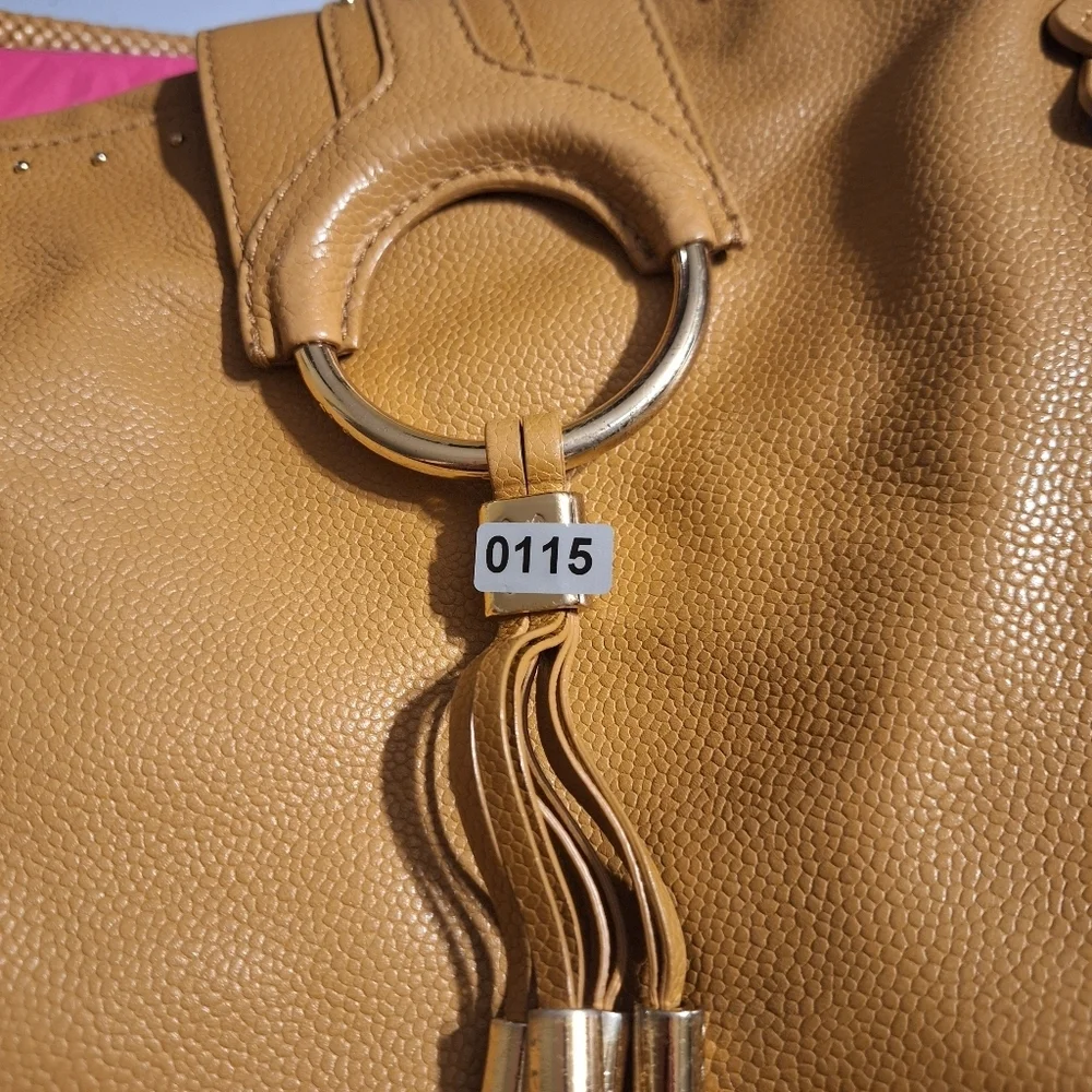 Cole Haan Tan Leather Shoulder /Satchel Handbag
